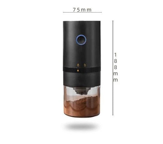 New Upgrade Portable Electric Coffee Grinder TYPE-C USB Charge Profession Ceramic Grinding Core Coffee Beans Grinder